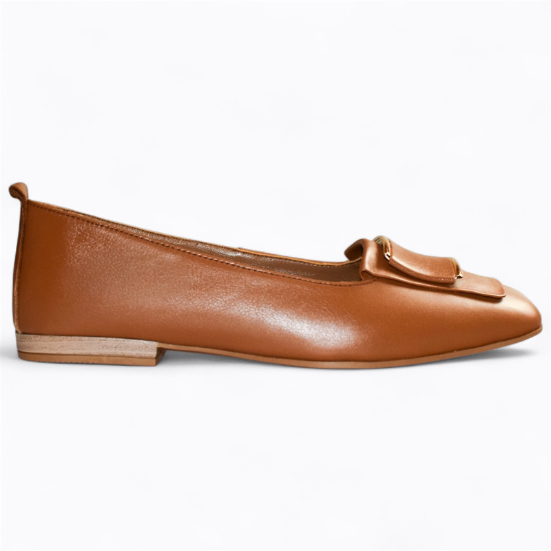 RED WOMEN'S BALLET FLATS BY PALITIA