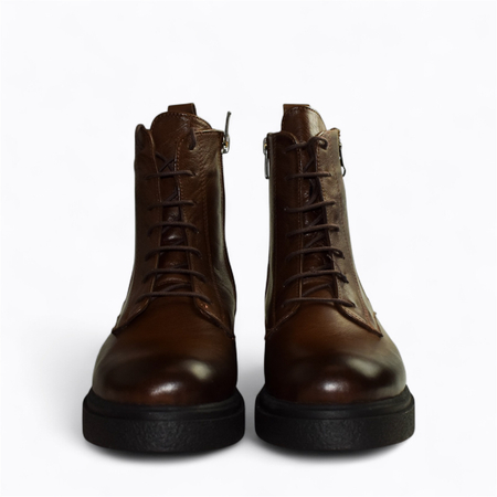 BRĄZOWE BOTKI DAMSKIE REVIONA