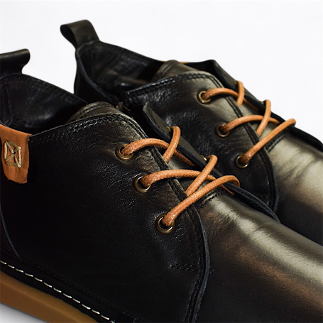 Donteri Women's Black Leather Boots
