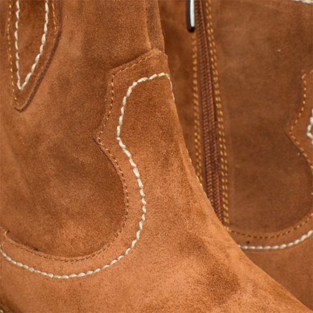 Callira Women's Red Leather Cowboy Boots