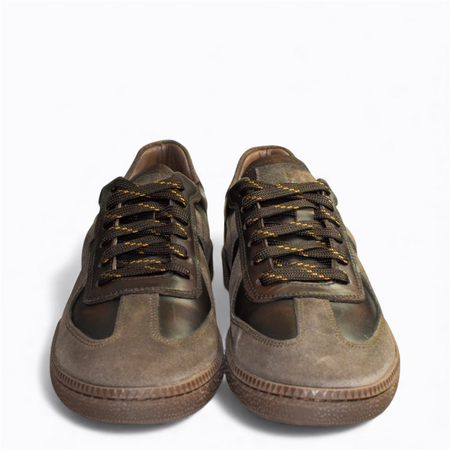 Brązowe półbuty męskie Elmerin