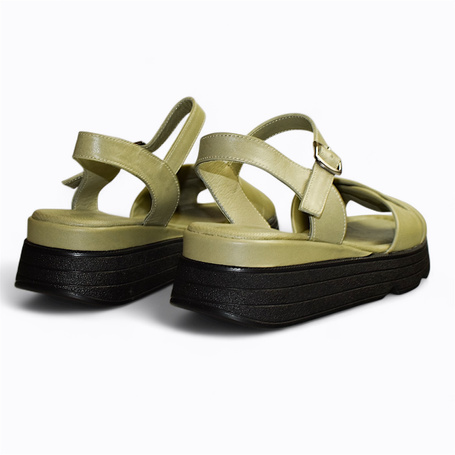 LUZARIA WOMEN'S GREEN SANDALS