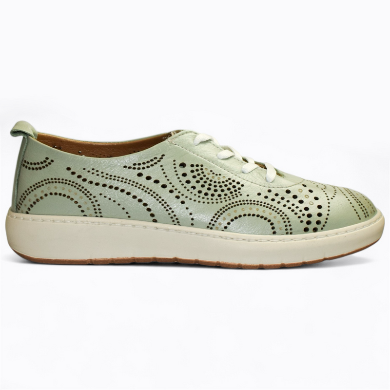 LANIVIA WOMEN'S MINT-COLORED LOW-TOP SHOES