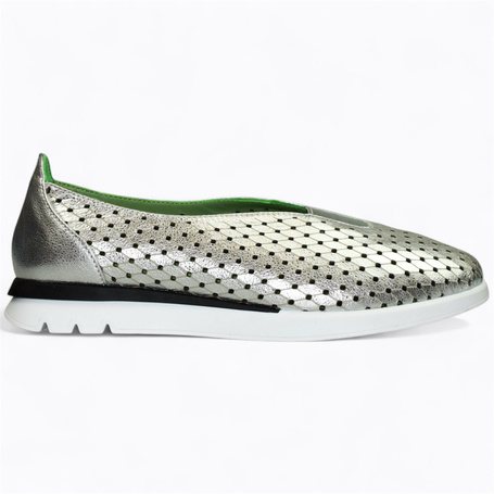 SILVER WOMEN'S SHOES FROM UBRALIA