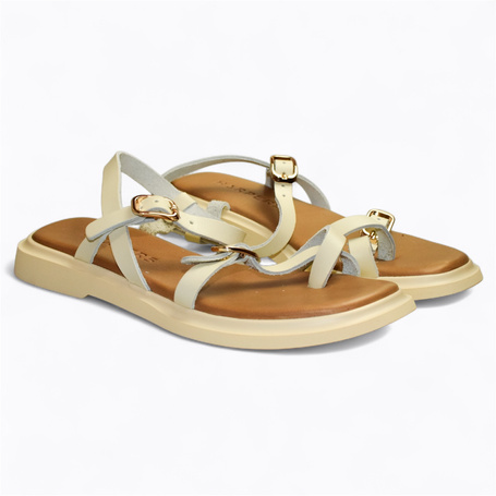 BEIGE WOMEN'S SANDALS BY PREZINÉ