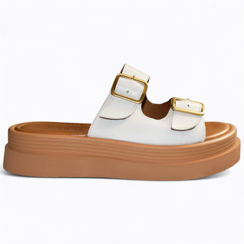 LESLIRA WHITE WOMEN'S FLIP-FLOPS