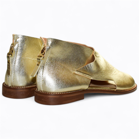 URSULA WOMEN'S GOLD SANDALS