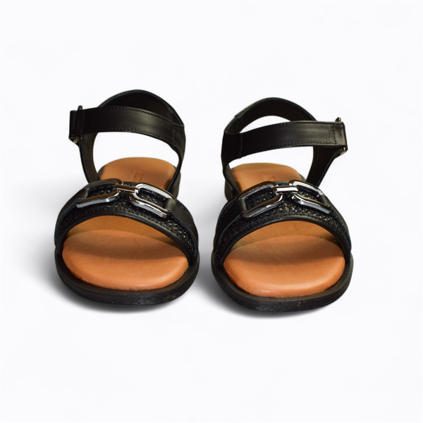 BLACK WOMEN'S SANDALS BY ISLAVIA