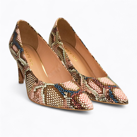 JAUNITA WOMEN'S PINK HIGH HEELS