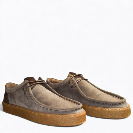 Szare półbuty męskie Solvrin