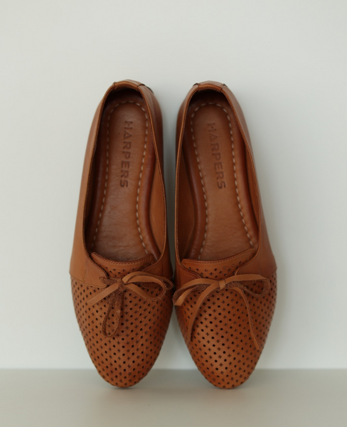 Julinea Women's Red Leather Low-Cut Shoes