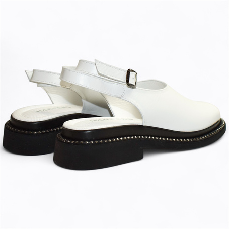 MEGDALI WHITE WOMEN'S SANDALS
