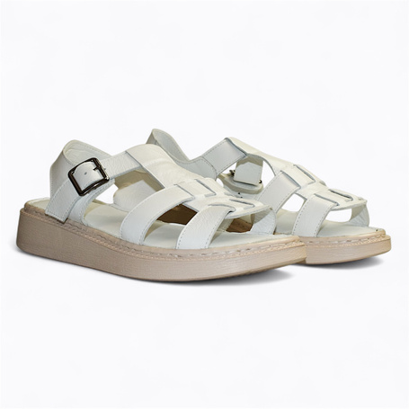 ULDORIA WHITE WOMEN'S SANDALS