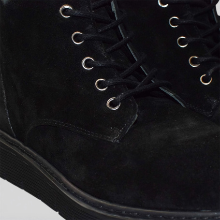 Merilei Women's Black Leather Boots