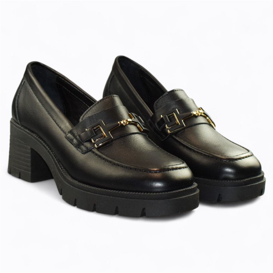 CZARNE PÓŁBUTY DAMSKIE ELORISA