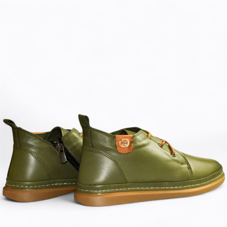 ZIELONE TRZEWIKI DAMSKIE DONTERI