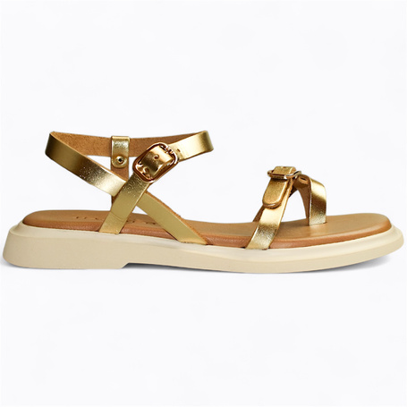 PREZINE WOMEN'S GOLD SANDALS