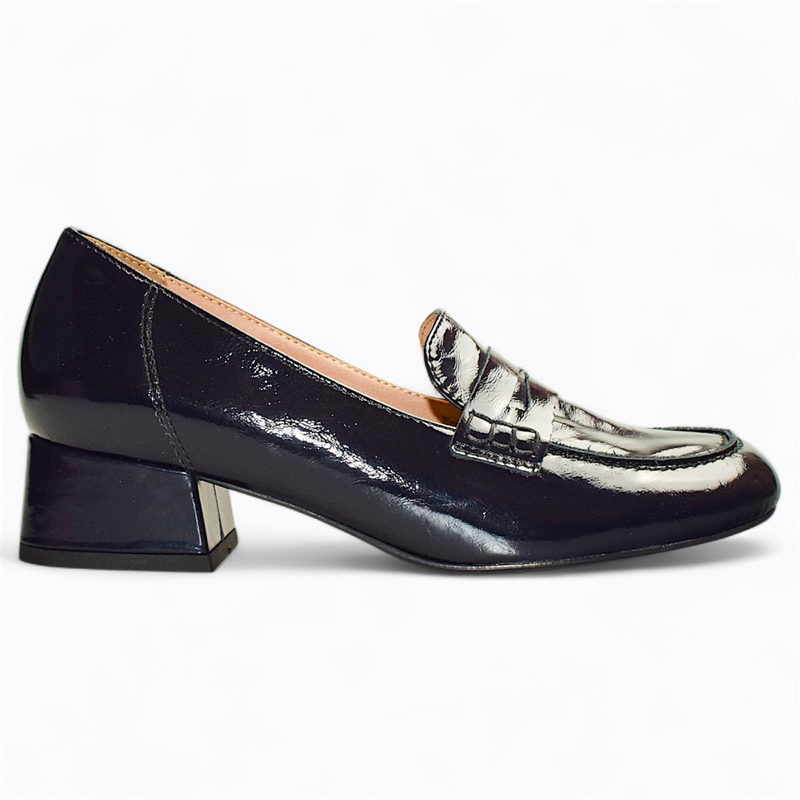 GRANATOWE CZÓŁENKA DAMSKIE NIESENIA