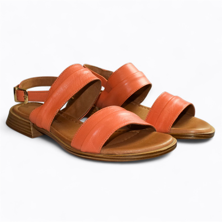 FAULKIA WOMEN'S ORANGE SANDALS