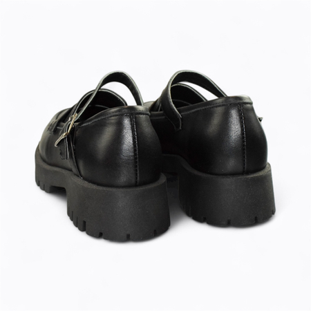 CZARNE PÓŁBUTY DAMSKIE JASLINE