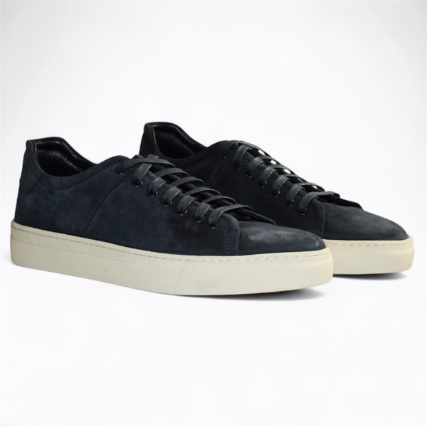 NAVY BLUE SUEDE