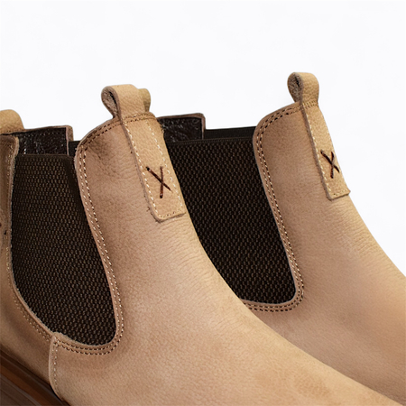 BEŻOWE SZTYBLETY DAMSKIE MANELIA