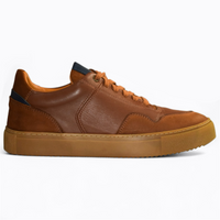 BRĄZOWE SNEAKERSY MĘSKIE PATRICE