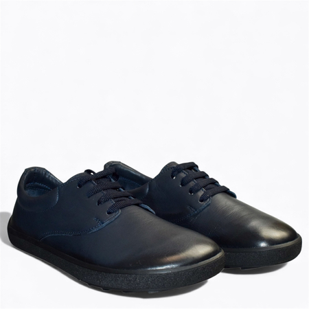 GRANATOWE PÓŁBUTY DAMSKIE BAREFOOT SERILDA