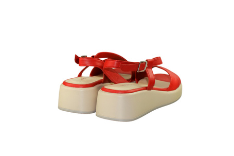 JERNIKA WOMEN'S RED SANDALS