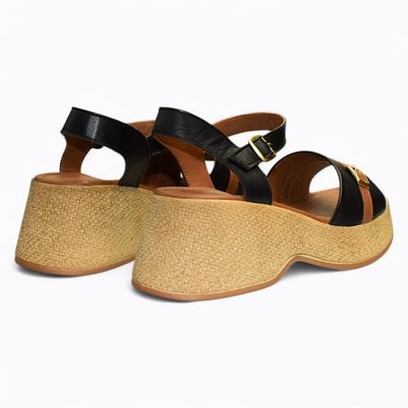 KRISELI BLACK WOMEN'S SANDALS