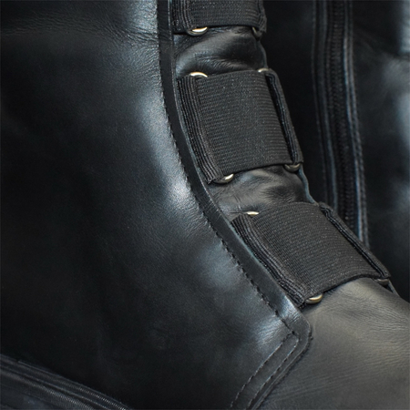 CZARNE BOTKI DAMSKIE GARINDE