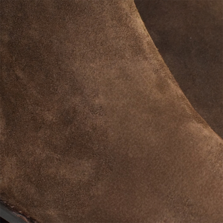 SKÓRZANE BRĄZOWE KOWBOJKI DAMSKIE ORDELIA