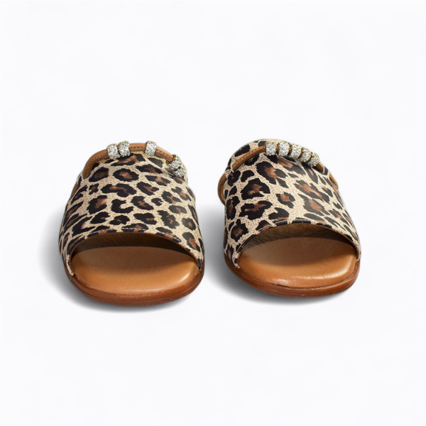 BEIGE WOMEN'S FLIP-FLOPS BY LUCERNA