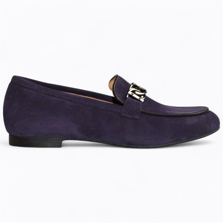 STEFFE WOMEN'S PLUM-COLORED LOW-TOP SHOES