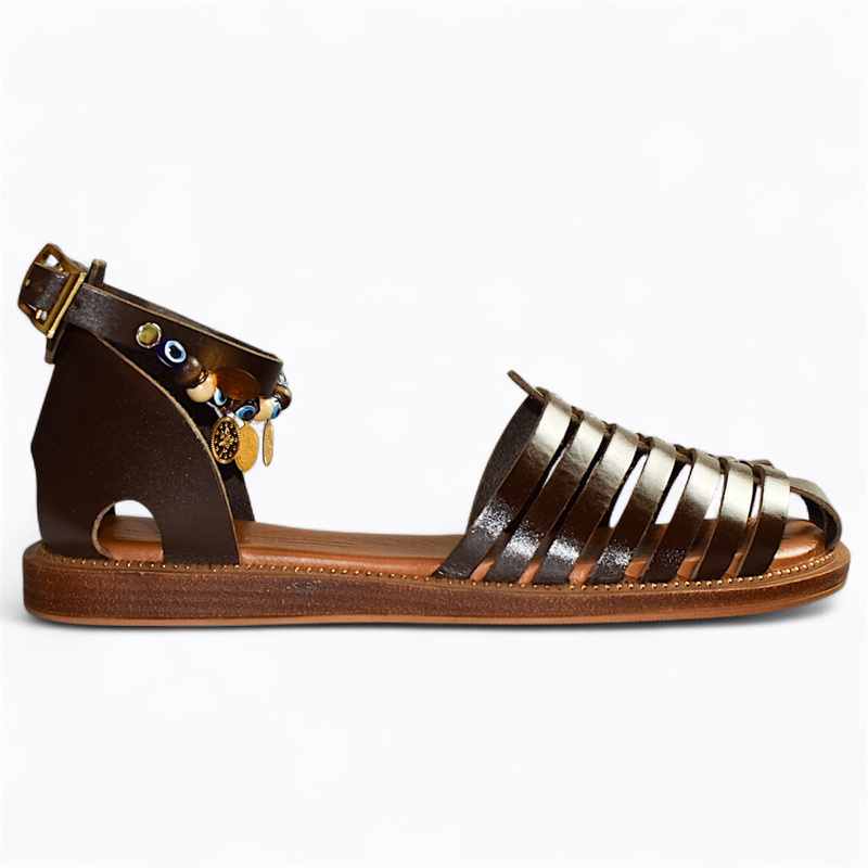SORILYN WOMEN'S CHOCOLATE-COLORED SANDALS
