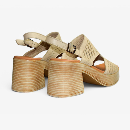 TREFFIA BEIGE WOMEN'S SANDALS