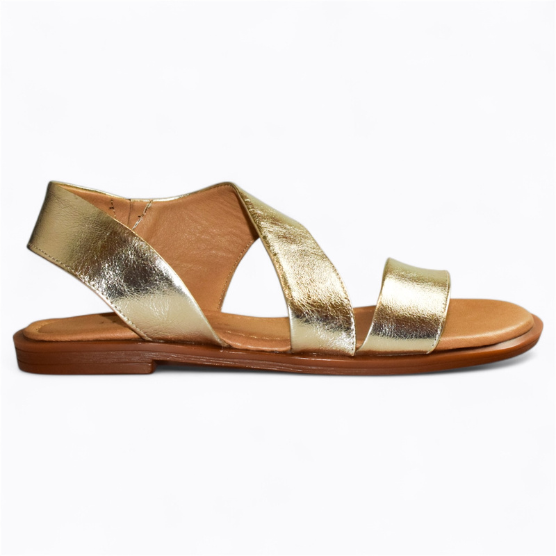 MILANNA WOMEN'S GOLD SANDALS