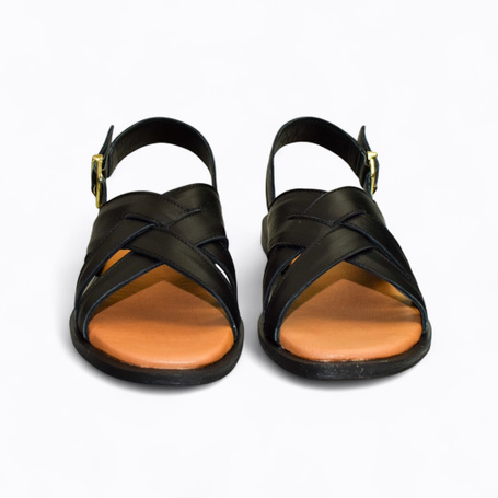 BLACK WOMEN'S BRIXENA SANDALS