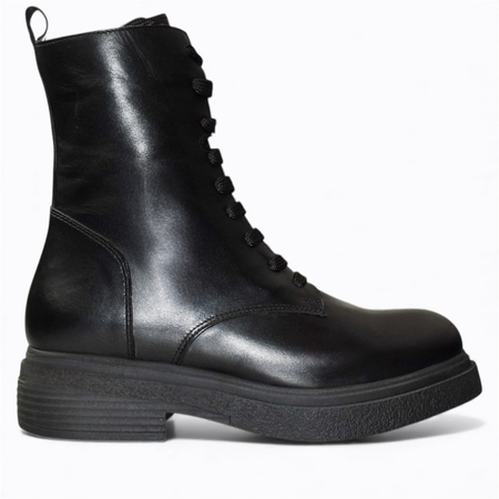 CZARNE TRZEWIKI DAMSKIE BRILITA