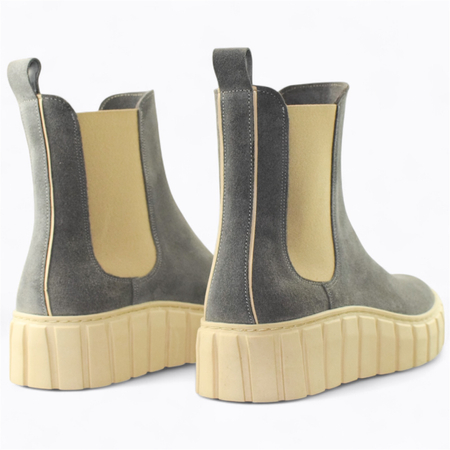 SZARE BOTKI DAMSKIE MAVIS