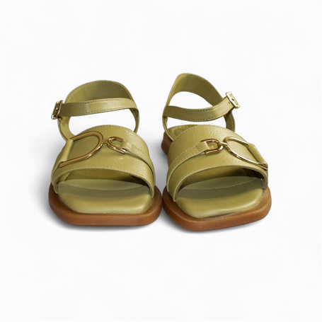 GREEN HARDINIA WOMEN'S SANDALS