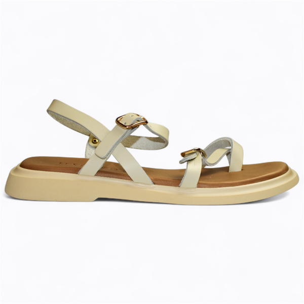 BEIGE WOMEN'S SANDALS BY PREZINÉ