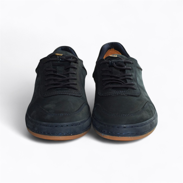 SILVIAN MEN'S NAVY BLUE LOW-TOP SHOES