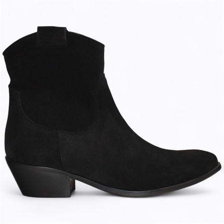 Czarne kowbojki damskie Eferine