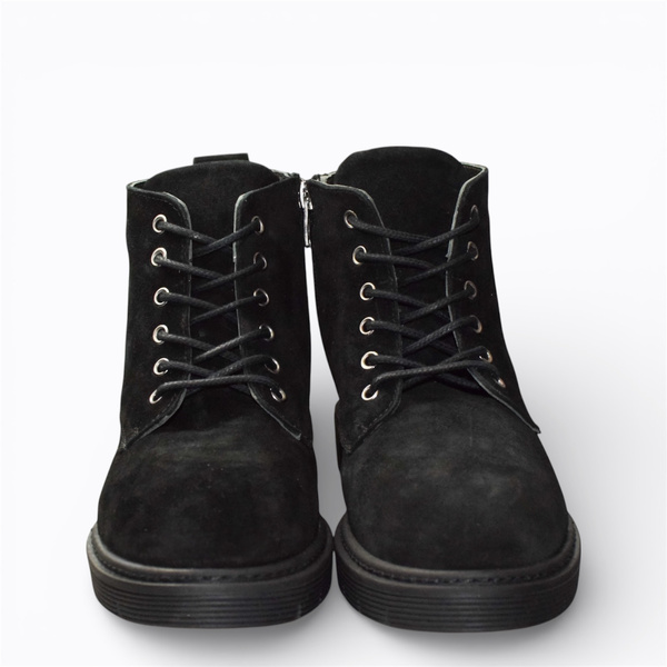 Merilei Women's Black Leather Boots