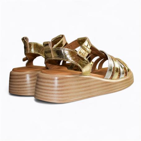 TARSILA WOMEN'S GOLD SANDALS