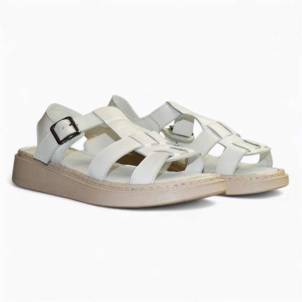 ULDORIA WHITE WOMEN'S SANDALS