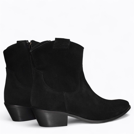 Czarne kowbojki damskie Eferine