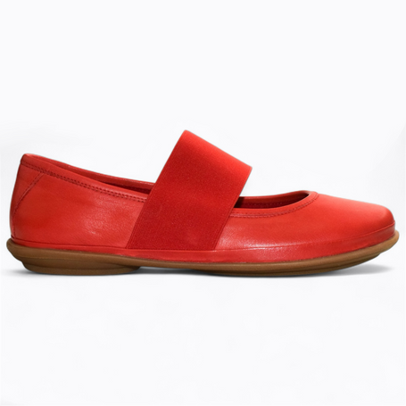 JORILNA WOMEN'S RED LOW-TOP SHOES