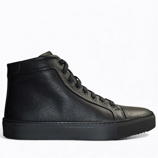 Dalbert Men's Black Leather Boots